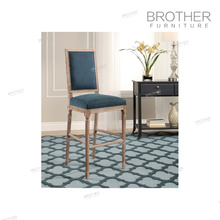 American Style Nordic Mode Luxus Stoff Barhocker